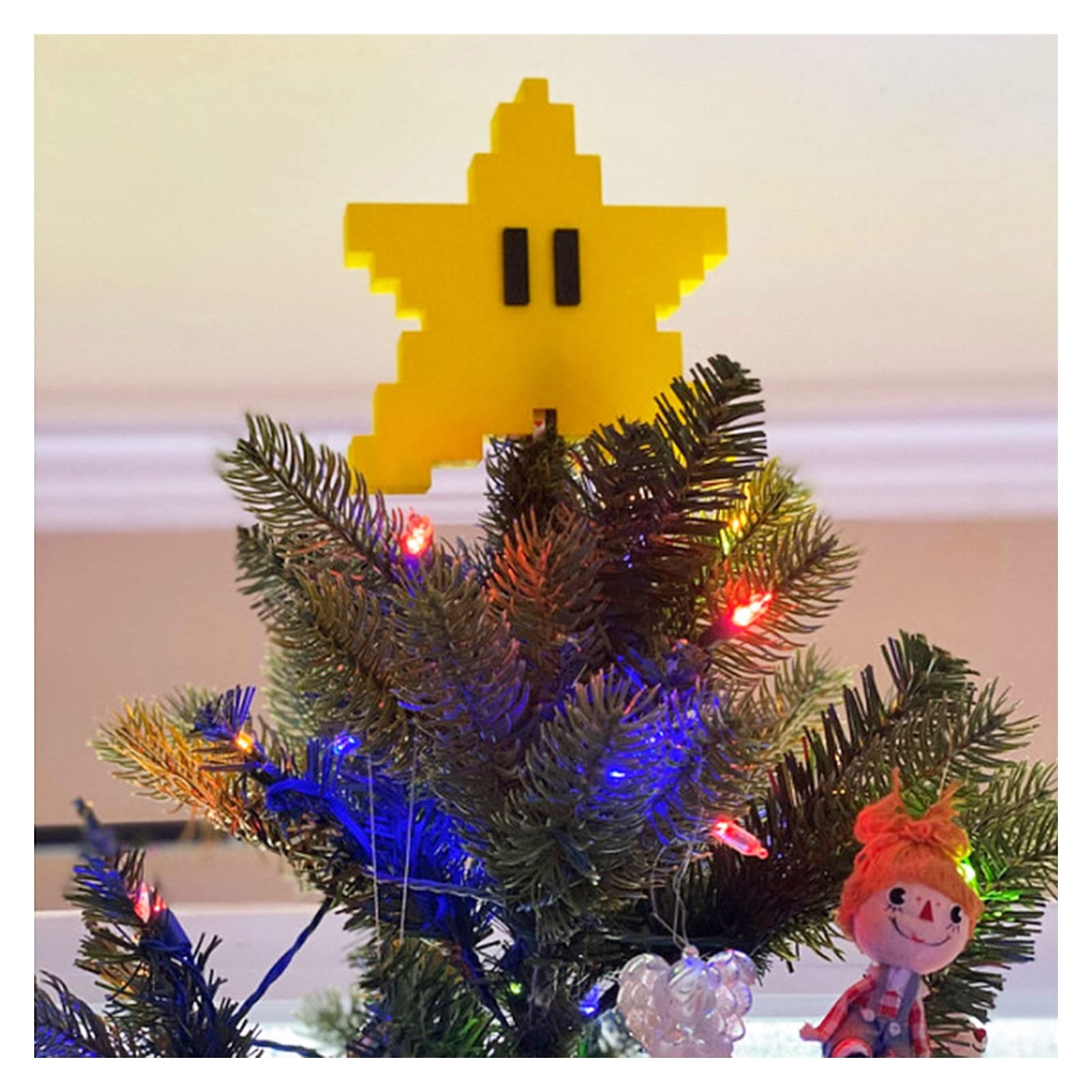 Amazon.co.jp: WEGONAUP クリスマススーパーマリオスブラザーズ スター